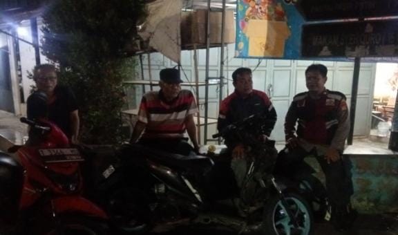 Bhabinkamtibmas Polsek Telagasari Gencar Laksanakan Siskamling Antisipasi Gukamtibmas