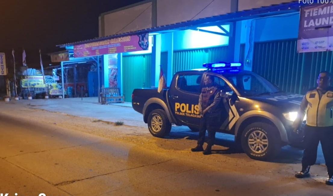 Pastikan Lingkungan Kondusif, Polsek Telagasari Gelar Pattoli KRYD