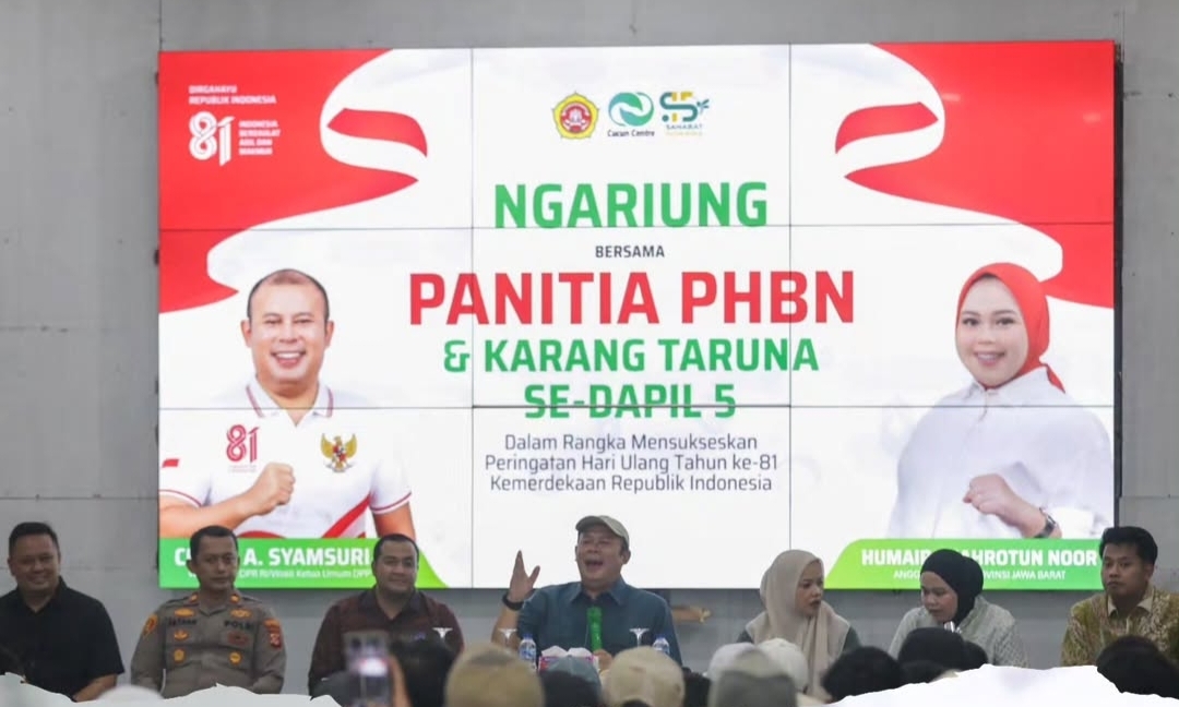 Humaira Zahrotun Noor dan Cucun Ahmad Syamsurijal Ajak Karang Taruna Isi Semangat Kemerdekaan dengan Kegiatan Positif