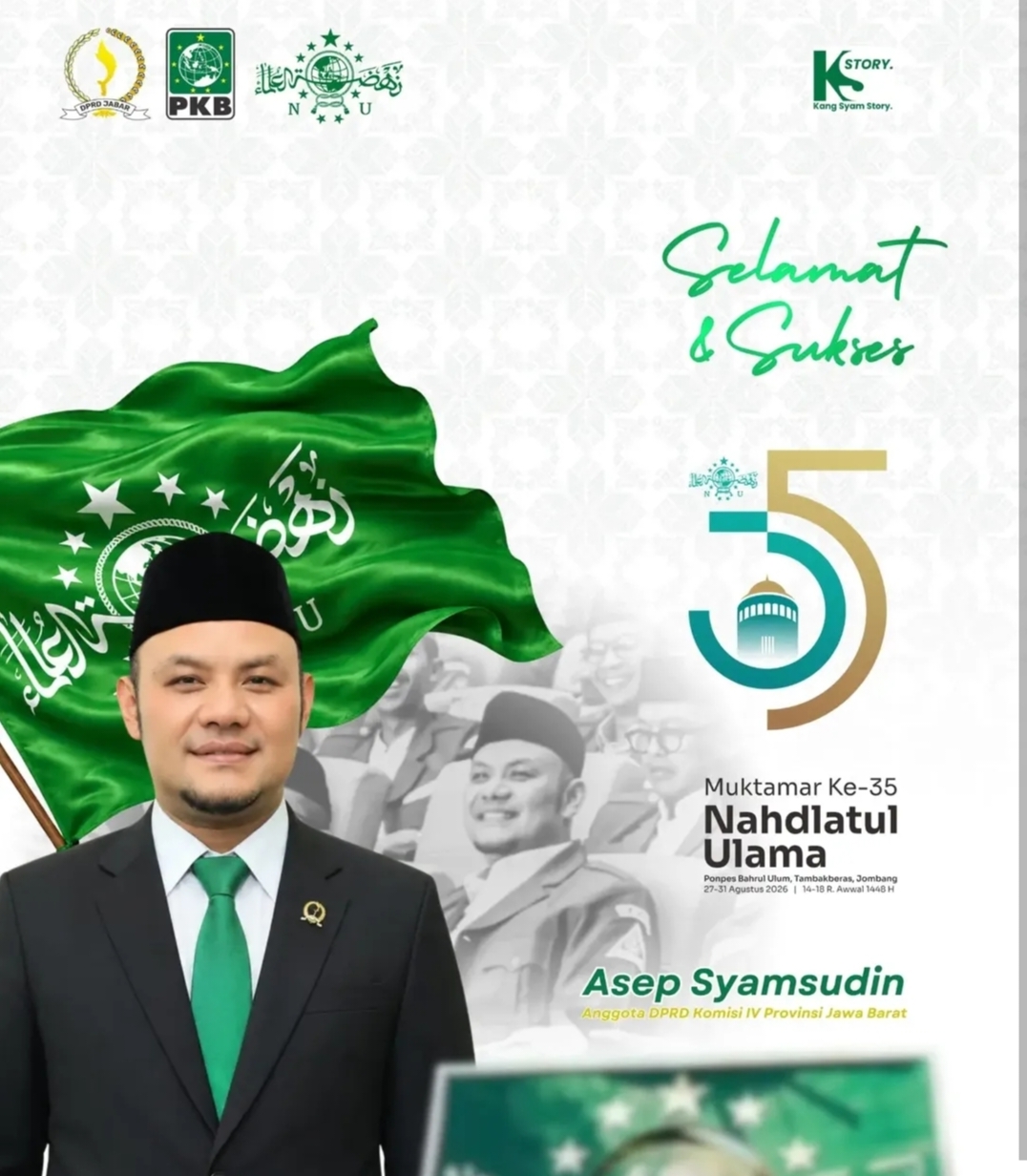 Asep Syamsudin Sampaikan Selamat atas Muktamar ke-35 Nahdlatul Ulama
