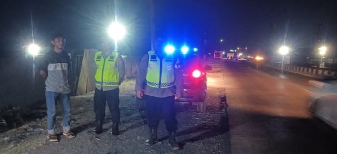 Patroli Mobile Polsek Jatisari Sasaran Wilayah Yang Diduga Rawan Gukamtibmas
