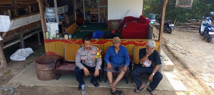 Bhabinkamtibmas Desa Balonggandu Himbauan Kamtibmas Ke Warga Binaan