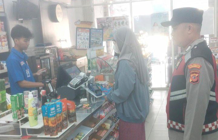 Giat Patroli Perekat Supermarket Indomaret Gempol Guna Antisipasi Kejahatan