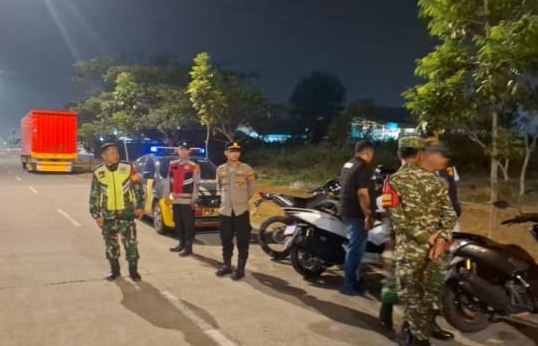Patroli KRYD Gabungan 3 Pilar Sambangi Remaja di Kawasan Bintang ‎