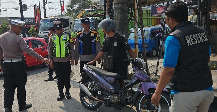 Upaya Menciptakan Ketertiban dan Kenyamanan Masyarakat, Polsek Klari Polresta Karawang Gelar Operasi Premanisme dan Knalpot Brong