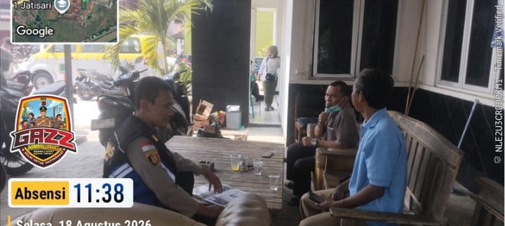 Bhabinkamtibmas Desa Jatisari Polsek Jatisari Berikan Penyuluhan Pencegahan TPPO