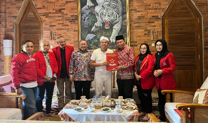 Jelang MUSDA, Dipidar SOKSI Jabar Silaturahmi Ke Gubernur Jabar