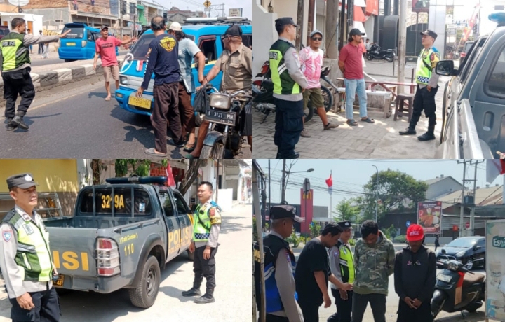 Gabungan Personel Polsek Klari Gelar Patroli Skala Besar Siang Hari, Sasar Wilayah Rawan Gangguan Kamtibmas
