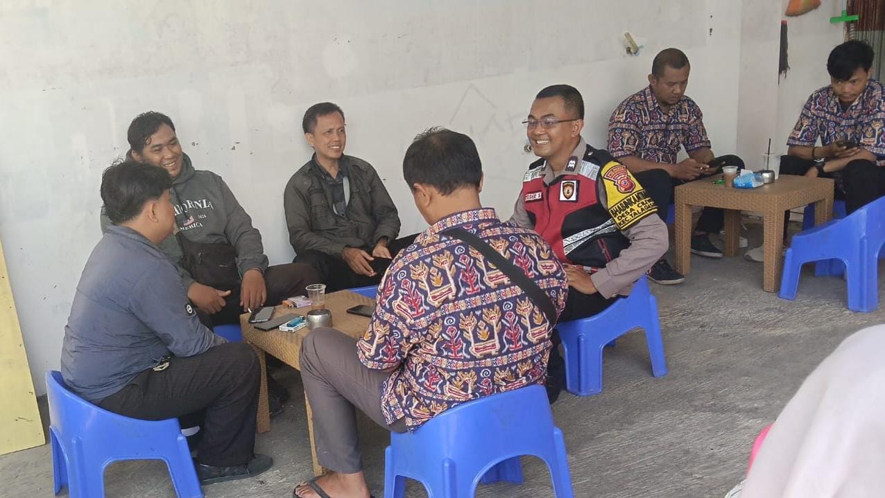Bhabinkamtibmas Polsek Telagasari Sebar Himbauan TPPO Kepada Masyarakat Binaan