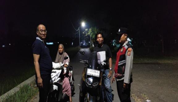 Polsek Banyusari Gencar Melaksanakan Razia Sepeda Motor Berknalpot Brong