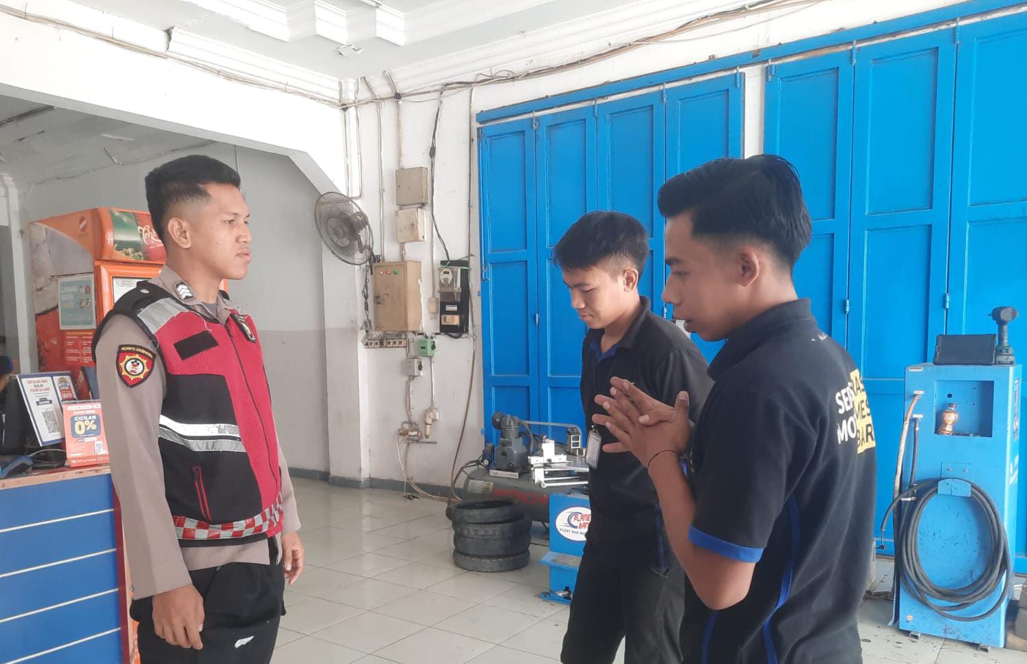 Bhabinkamtibmas Polsek Telagasari Beri Himbauan Masyarakat Untuk Waspada Terhadap TPPO