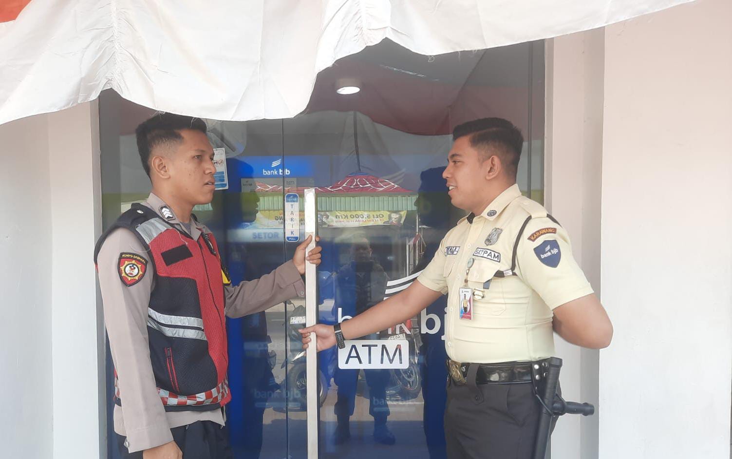 Cegah Gukamtibmas di Objek Vital, Polsek Telagasari Giatkan Patroli