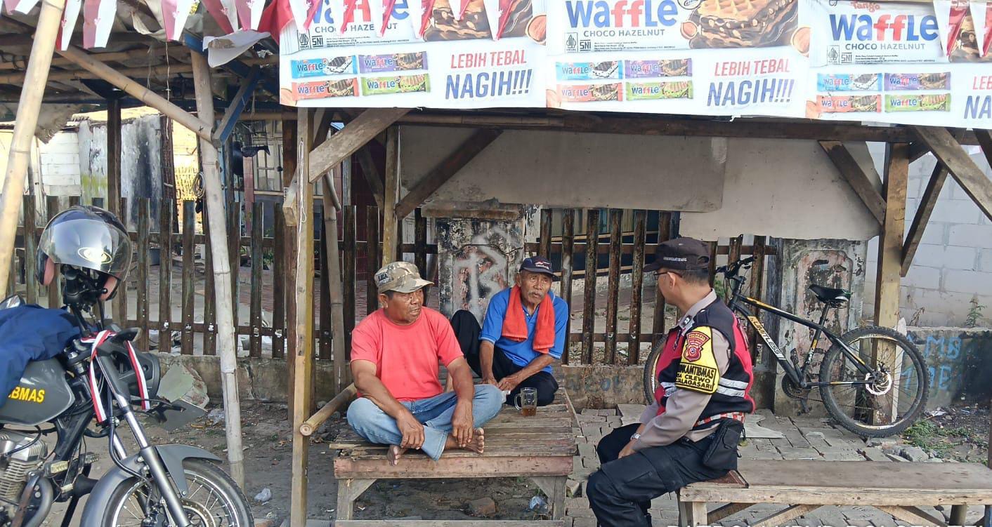 Bhabinkamtibmas Polsek Telagasari Himbau Orngtua Waspadai Potensi Kenakalan Remaja