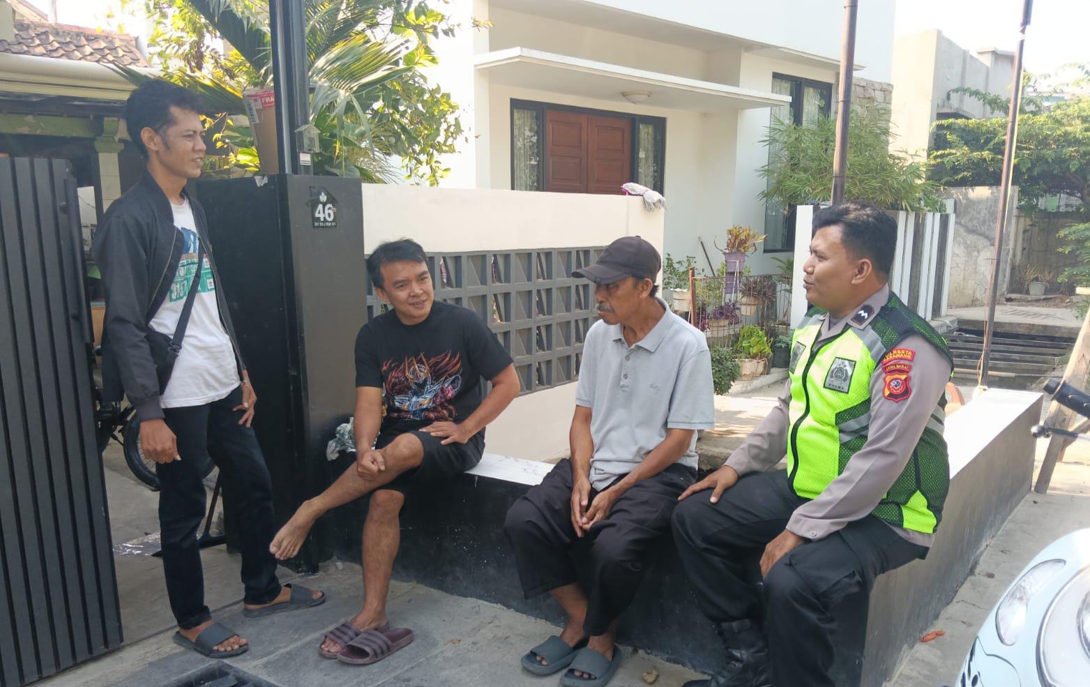 Bhabinkamtibmas Polsek Telagasari Sambangi Warga Binaan Untuk Sampaikan Himbauan Kamtibmas