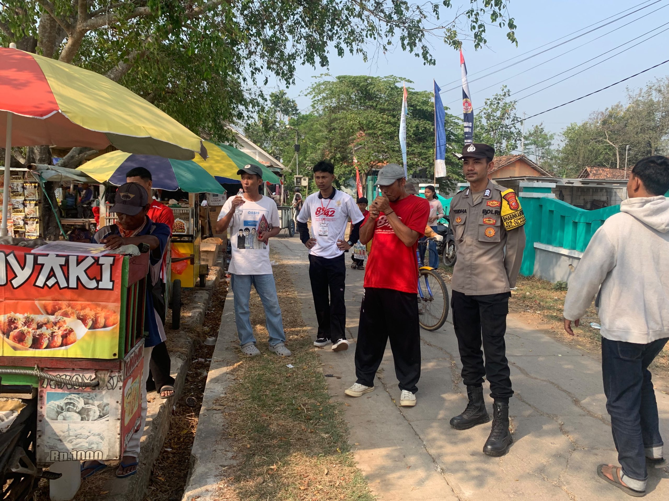 Bhabinkamtibmas Polsek Telagasari Sampaikan Himbauan Cegah TPPO di Lingkungan Masyarakat