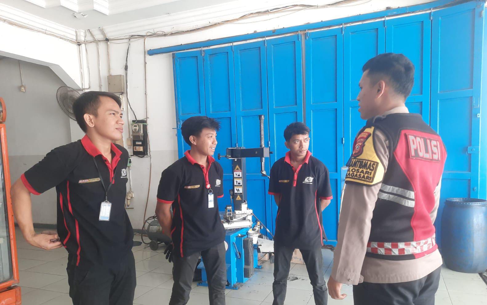 Bhabinkamtibmas Polsek Telagasari Sambangi Warga Binaan dan Sampaikan Himbauan Kamtibmas