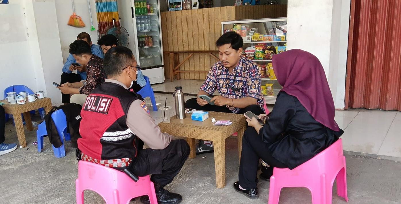 Bhabinkamtibmas Polsek Telagasari Himbau Warga Waspada Potensi Gukamtibmas di Lingkungan Masyarakat