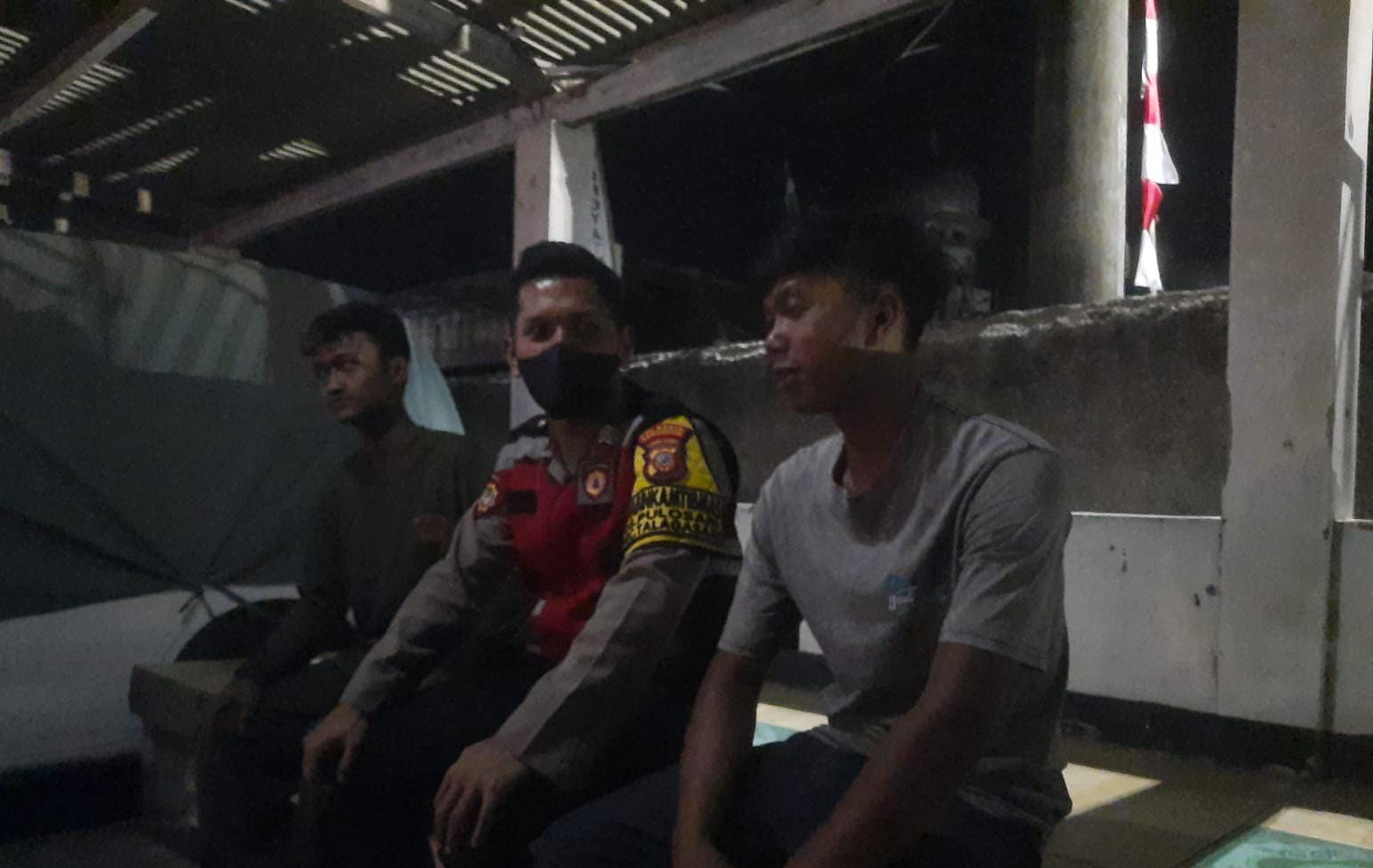 Bhabinkamtibmas Polsek Telagasari Lakukan Pendampingan Siskamling Warga Binaan