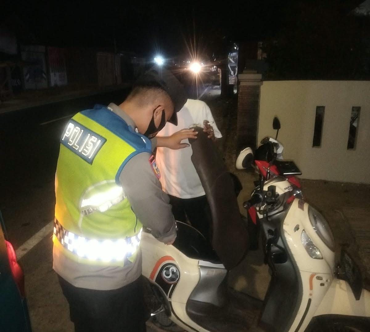 Polsek Banyusari Gencar Melaksanakan Razia Sepeda Motor Berknalpot Brong