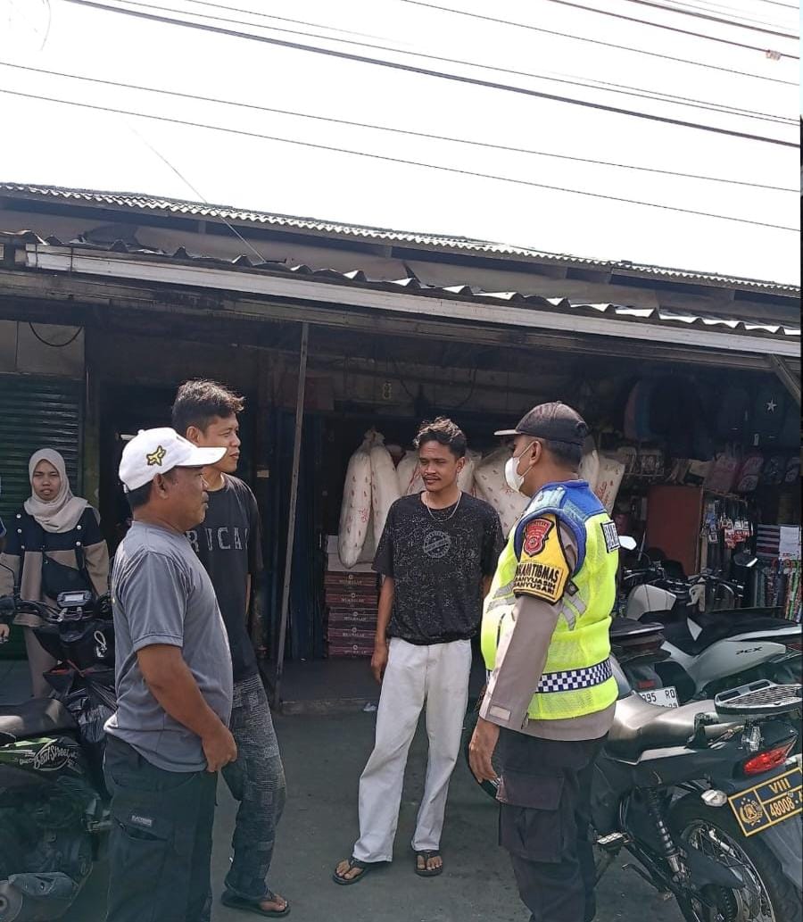 Prekat Polsek Banyusari Giat Patroli Jalan Raya Antisipasi Kejahatan