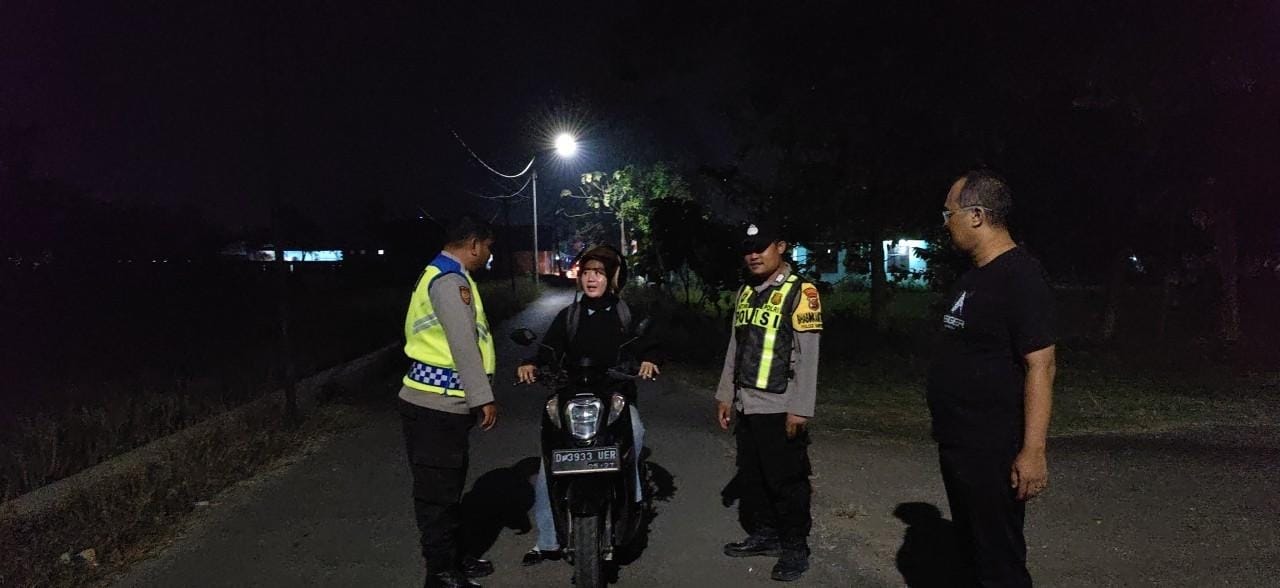 Polsek Banyusari Gencar Melaksanakan Razia Sepeda Motor Berknalpot Brong
