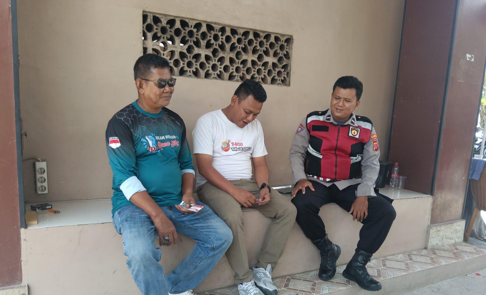 Bhabinkamtibmas Polsek Telagasari Mengadakan Penyuluhan Cegah Kenakalan Remaja di Desa Binaan