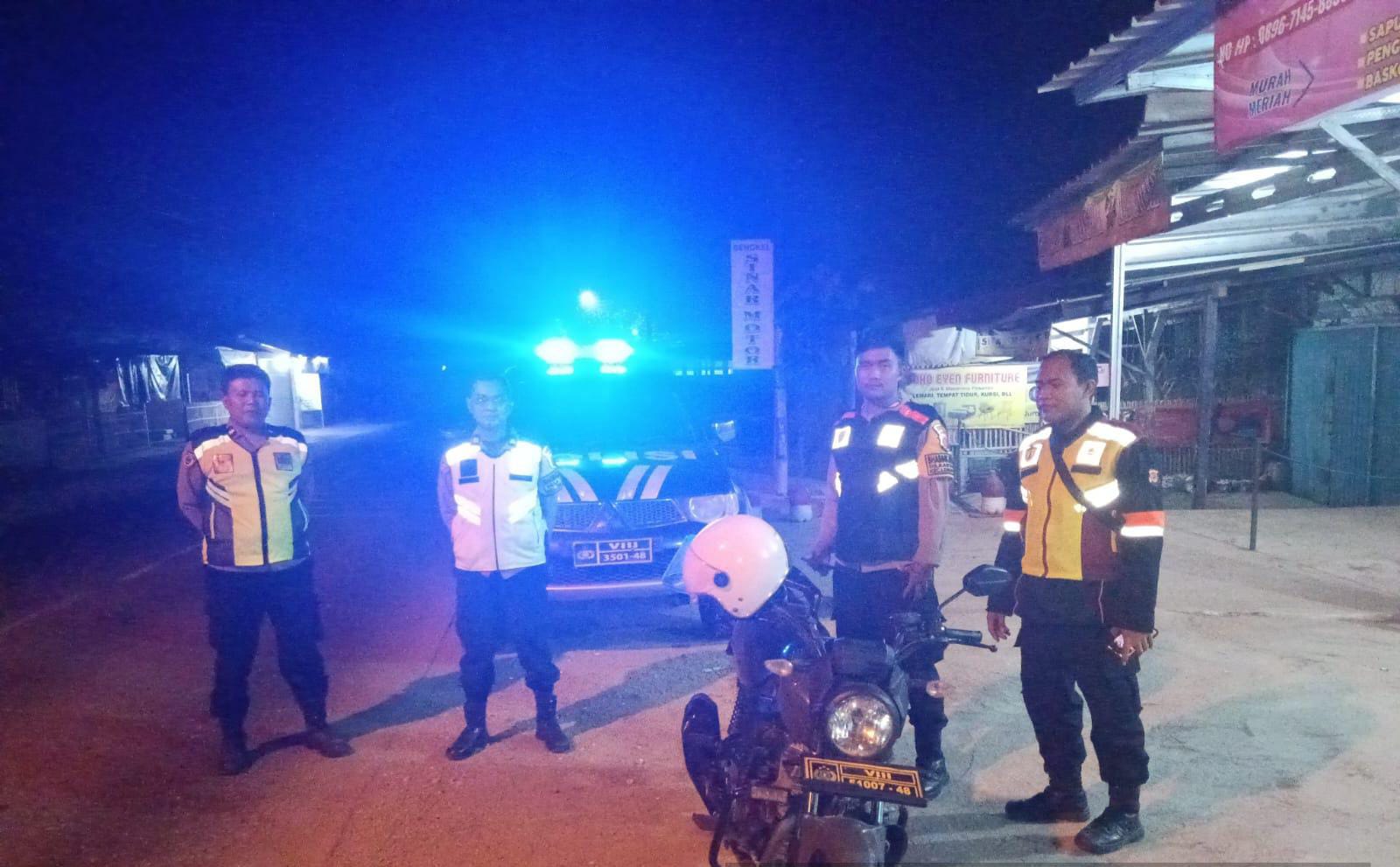 Jaga Perbatasan, Polsek Telagasari Lakukan KRYD Antisipasi Gukamtibmas Malam
