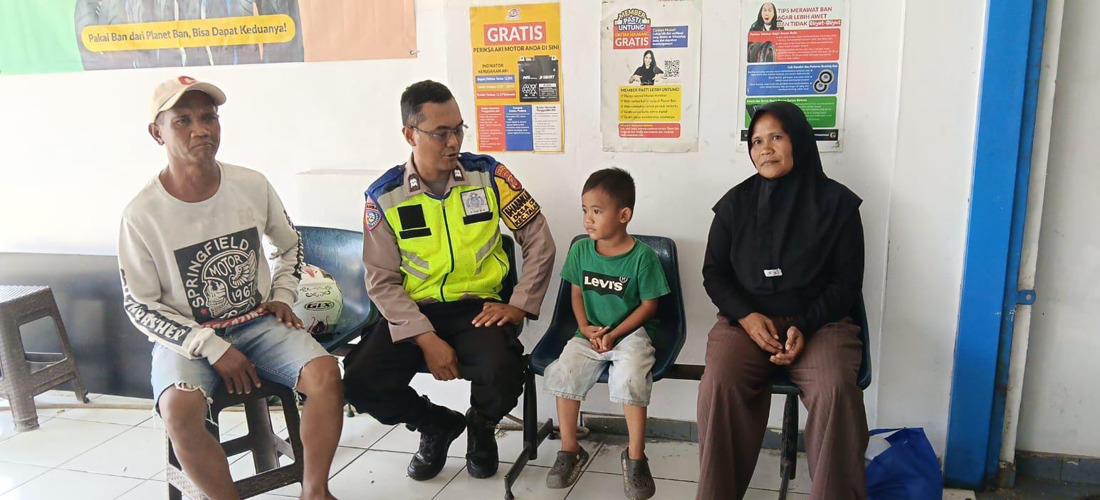 Bhabinkamtibmas Polsek Telagasari Himbau Orngtua Waspadai Kegiatan Anak, Cegah Kenakalan Remaja