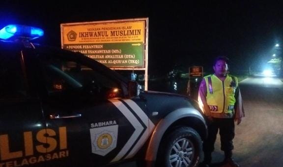 Gelar KRYD di Lingkungan Masyarakat, Polsek Telagasari Pastikan Kondusivitas Lingkungan Terjaga