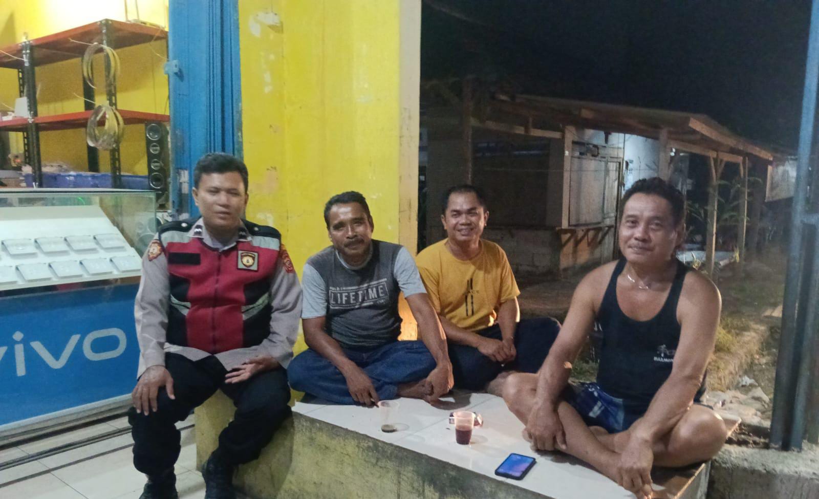 Cegah C3 di Lingkungan Masyarakat, Bhabinkamtibmas Polsek Telagasari Sebar Himbauan