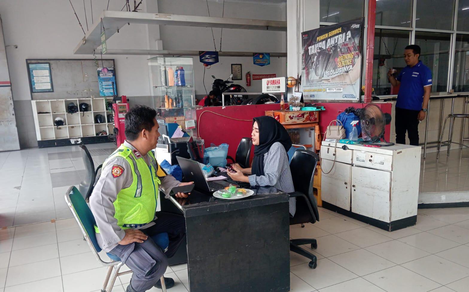 Bhabinkamtibmas Telagasari Serukan Himbauan TPPO Kepada Masyarakat