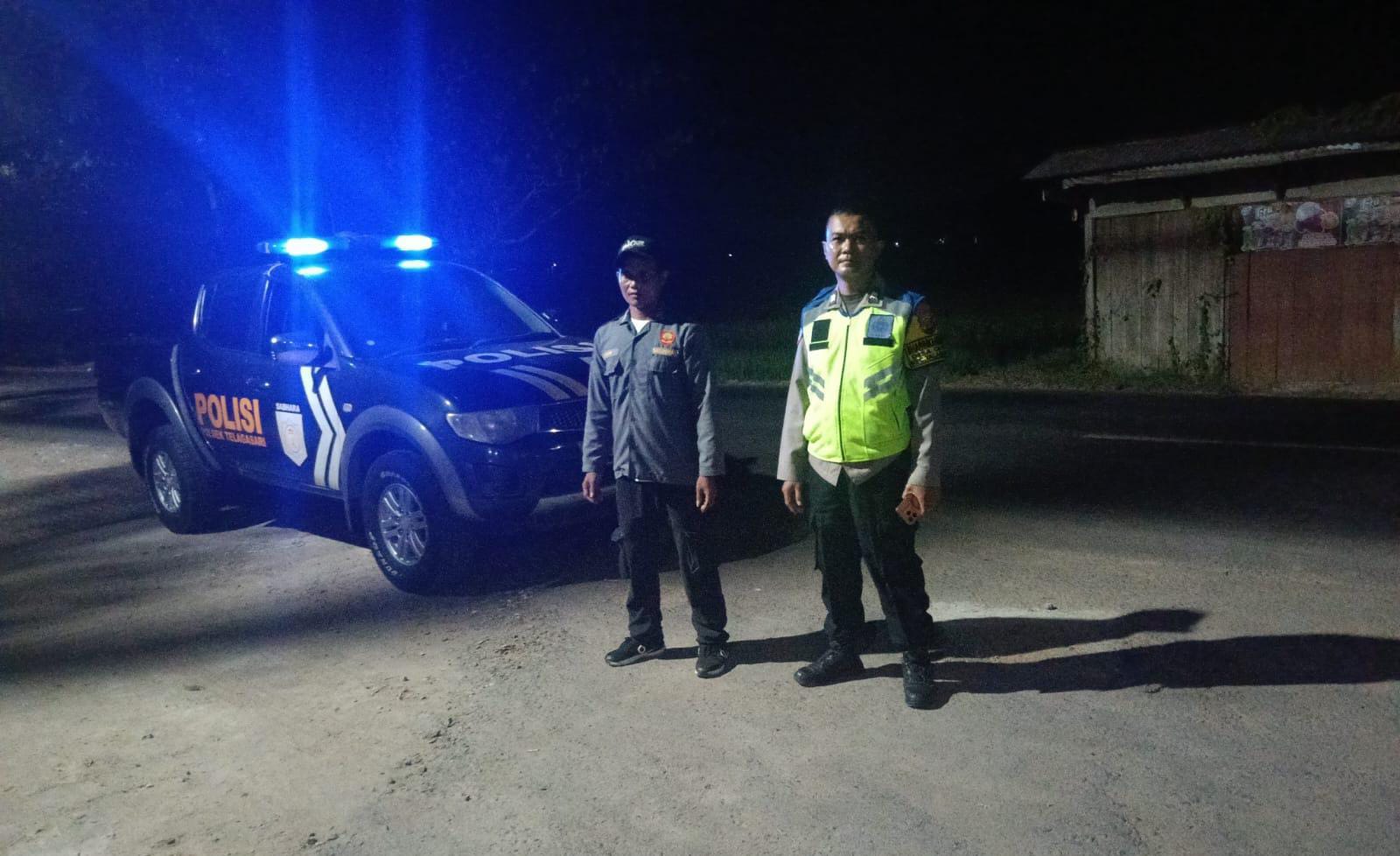 Polsek Telagasari Laksanakan Patroli KRYD, Antisipasi Gangguan Kamtibmas