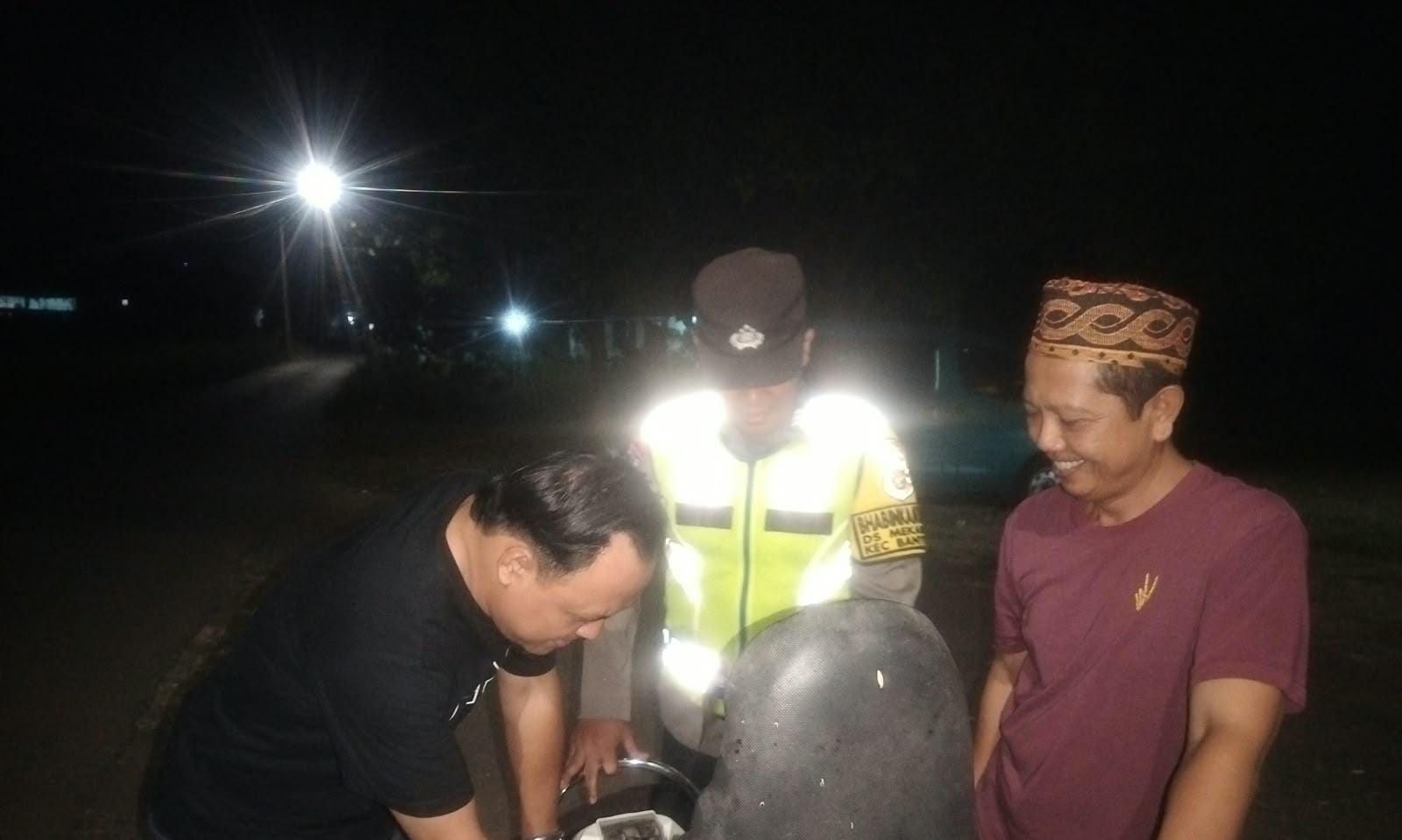 Polsek Banyusari Gencar Melaksanakan Razia Sepeda Motor Berknalpot Brong