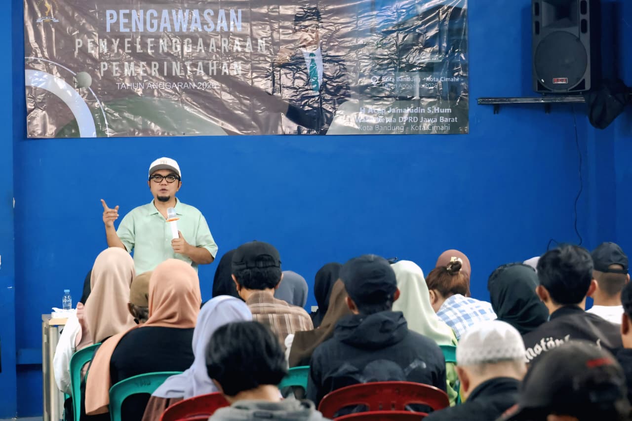 Acep Jamaludin Dorong Pengawasan Pemerintahan di Kelurahan Melong