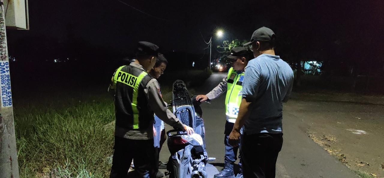 Polsek Banyusari Gencar Melaksanakan Razia Sepeda Motor Berknalpot Brong