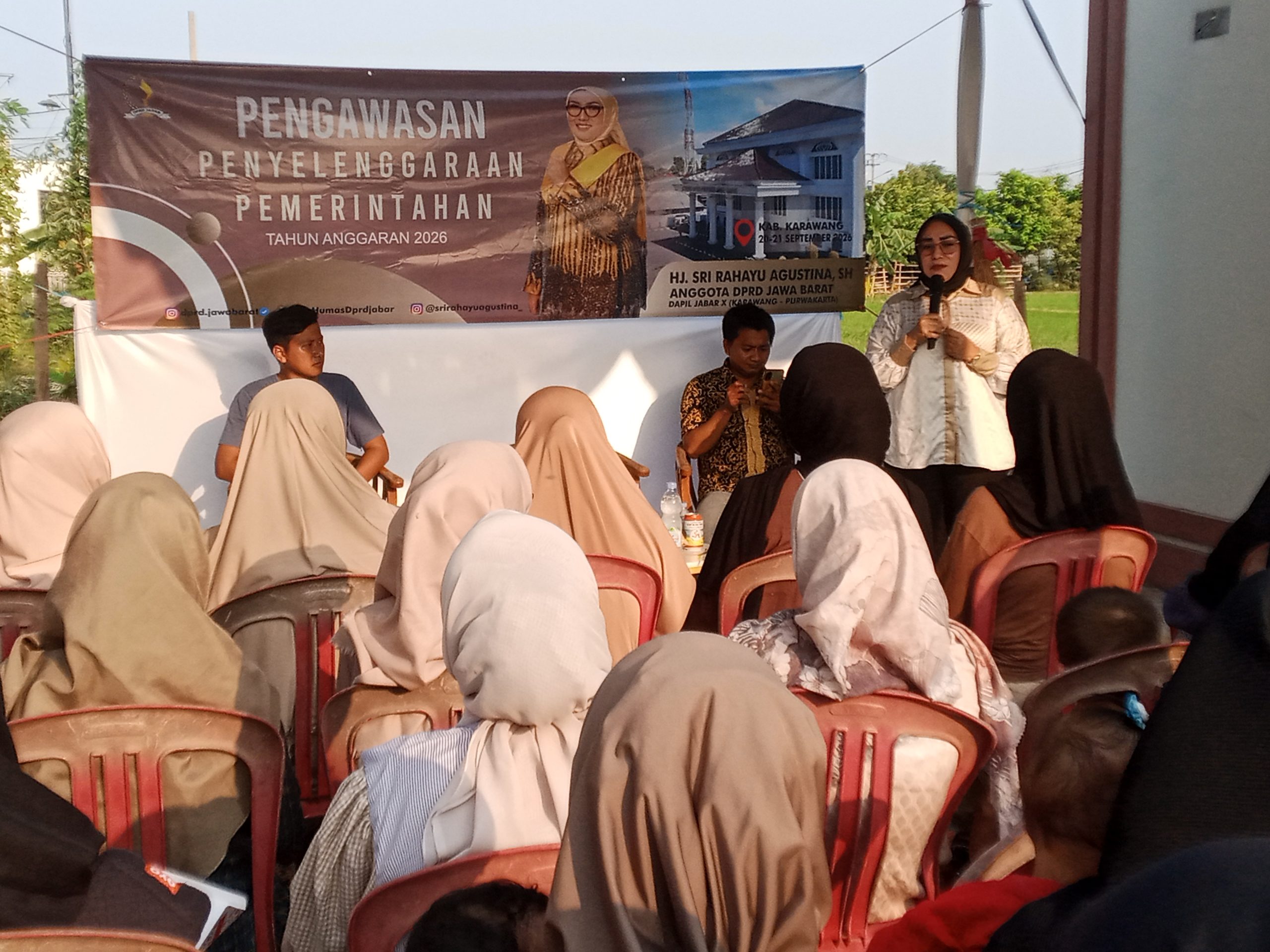 Sri Rahayu Soroti Perlindungan Perempuan dan Anak serta Pembangunan Jalan di Desa Pancawati