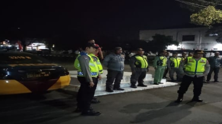 Polsek Klari, Koramil dan Muspika Klari Gelar Patroli Gabungan Jaga Kamtibmas