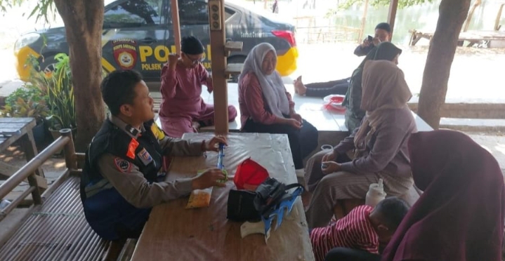 Waspada TPPO, Polsek Telukjambe Barat Himbau Warga Desa Margamulya
