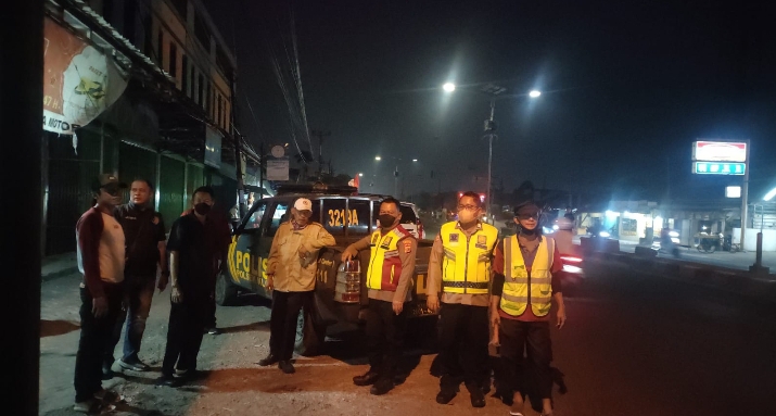 Patroli KRYD Polsek Klari Pastikan Pertigaan Kopel Aman dan Kondusif