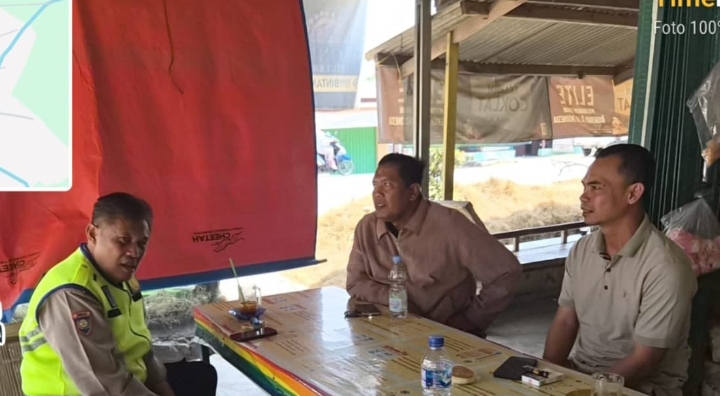 Personil Polsek Telukjambe Barat Imbauan Warga Untuk Waspada Terhadap TPPO