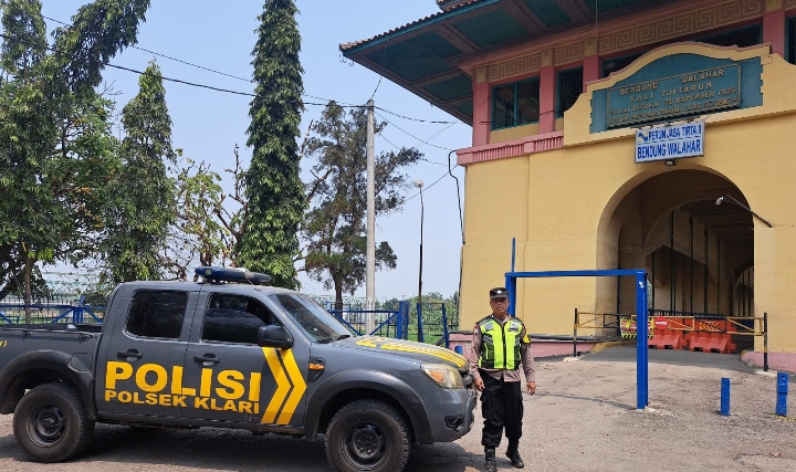Patroli KRYD Siang, Personel Polsek Klari Patroli di Area Bendungan Walahar ‎