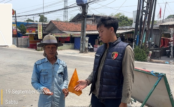 Unit Reskrim Polsek Telukjambe Barat Patroli Kring Serse Antisipasi Premanisme dan Pungli di Pasar Wanasari