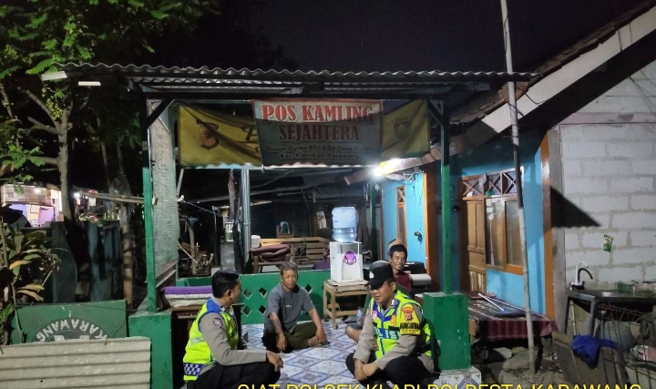 Bhabinkamtibmas Polsek Klari Ingatkan Kamtibmas Jelang Pilkades 2026