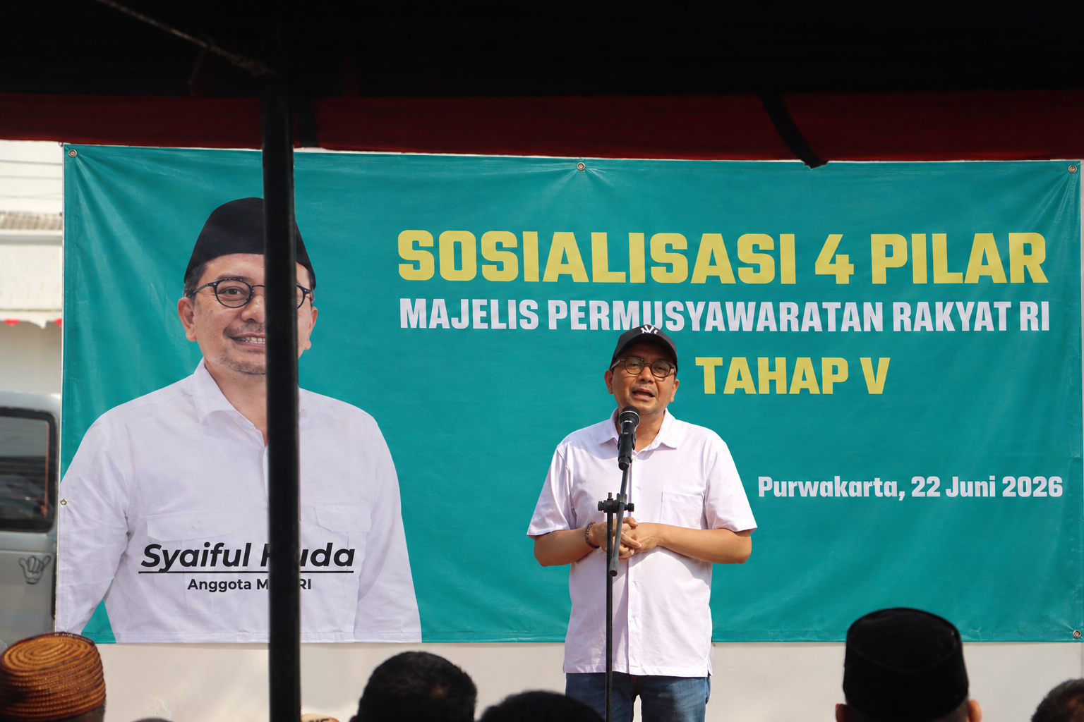 Syaiful Huda Perkuat Wawasan Kebangsaan Warga Purwakarta lewat Empat Pilar