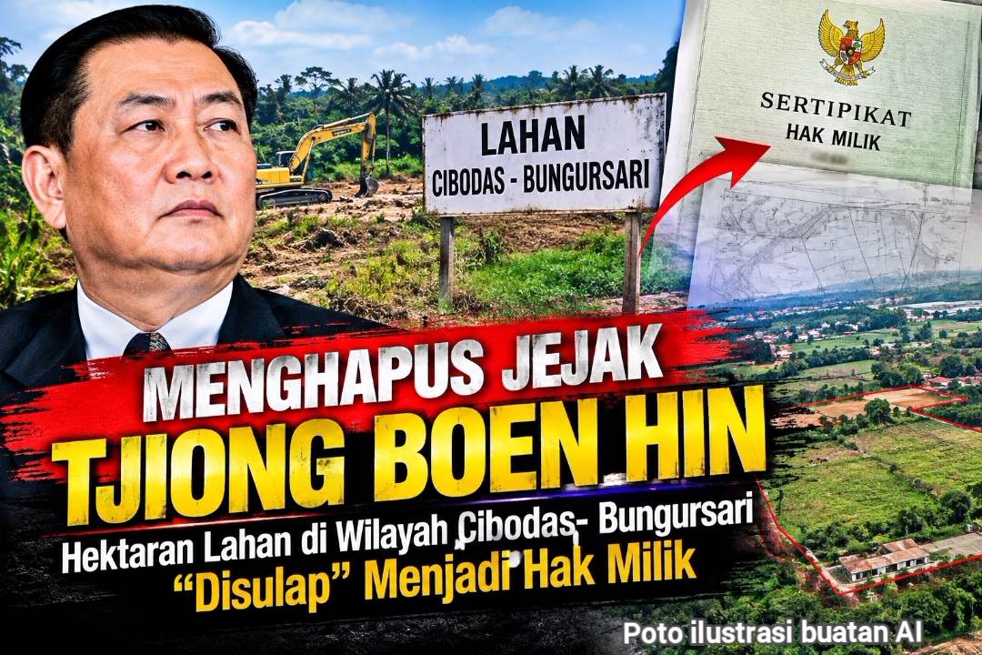 Menghapus Jejak Tjiong Boen Hin, Hektaran Lahan di Wilayah Cibodas- Bungursari “Disulap” Menjadi Hak Milik