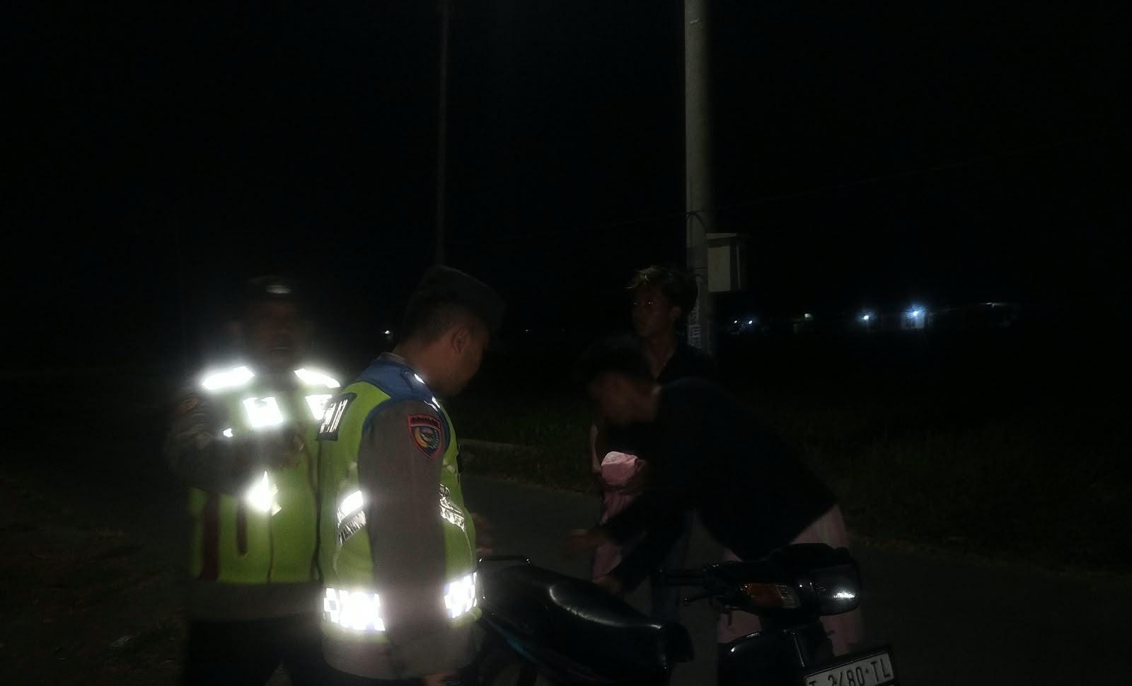 Polsek Banyusari Gencar Melaksanakan Razia Sepeda Motor Berknalpot Brong