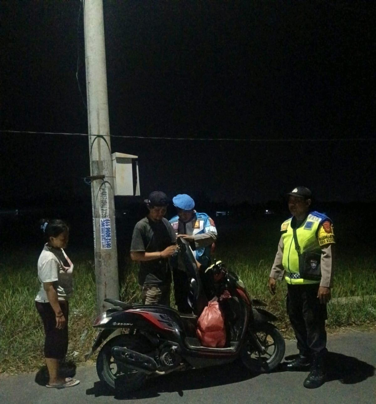 Polsek Banyusari Gencar Melaksanakan Razia Sepeda Motor Berknalpot Brong