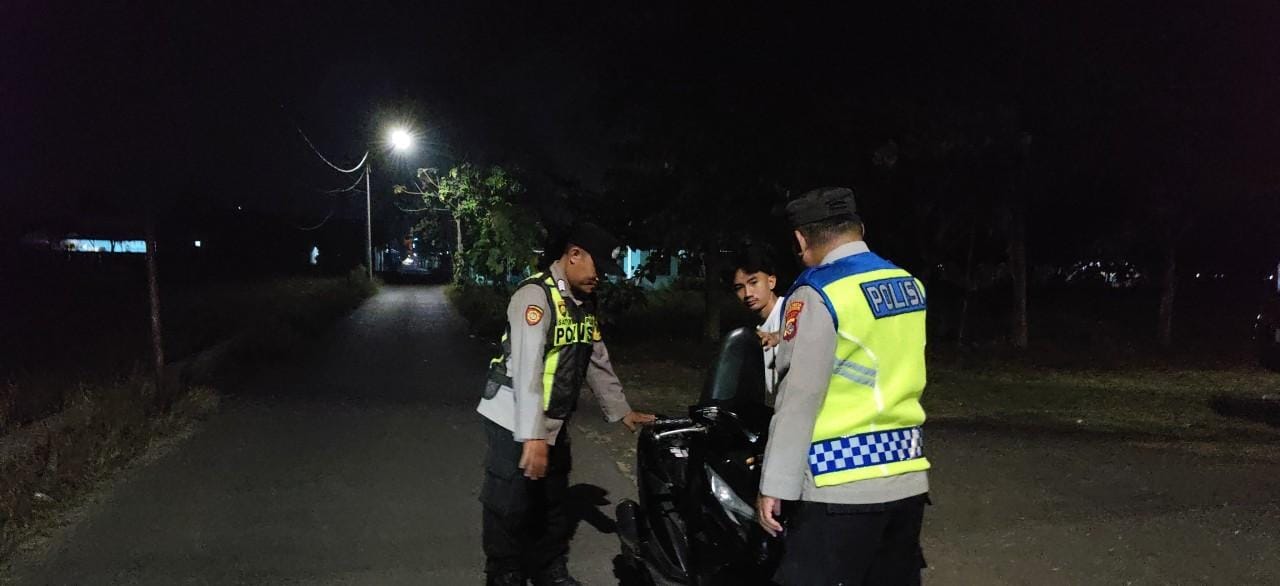 Polsek Banyusari Gencar Melaksanakan Razia Sepeda Motor Berknalpot Brong