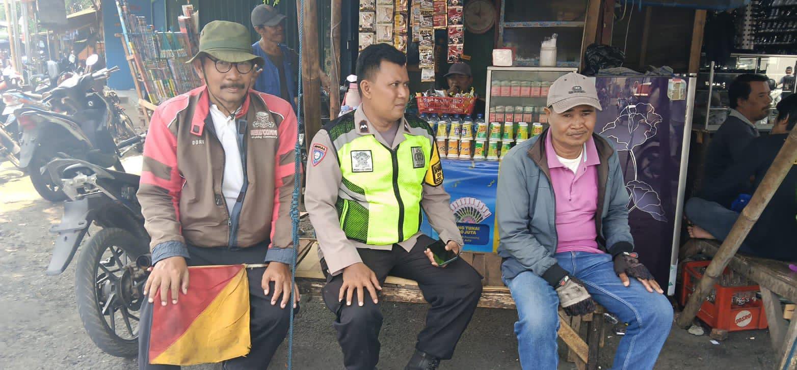 Bhabinkamtibmas Polsek Telagasari Serukan Himbauan Kenakalan Remaja Kepada Masyarakat Binaan