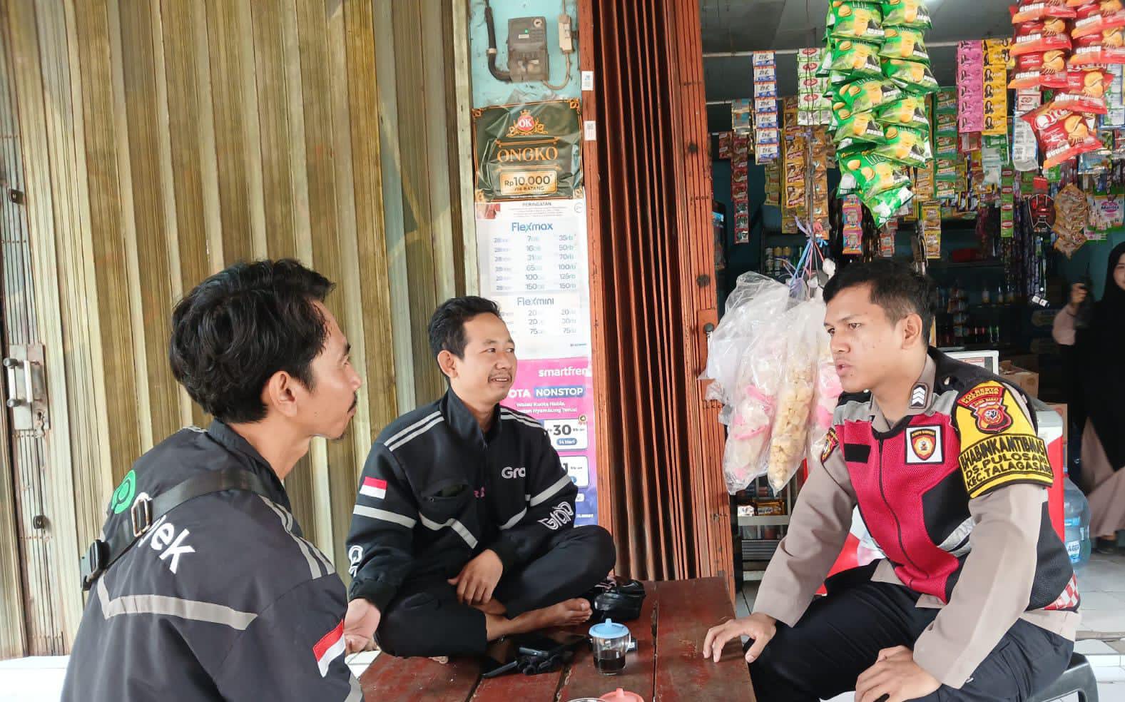 Bhabinkamtibmas Polsek Telagasari Lakukan Penyuluhan Terkait Pencegahan Kenakalan Remaja